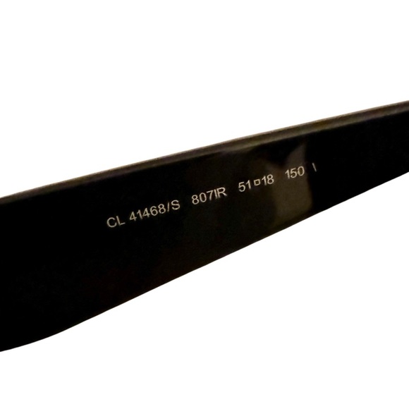 CELINE EDGE CL 41468/S BLACK SUNGLASSES - Picture 11 of 11